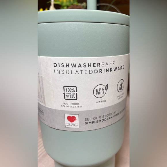 SEA GLASS SAGE 30oz Simple Modern Tumbler - Picture 5 of 5